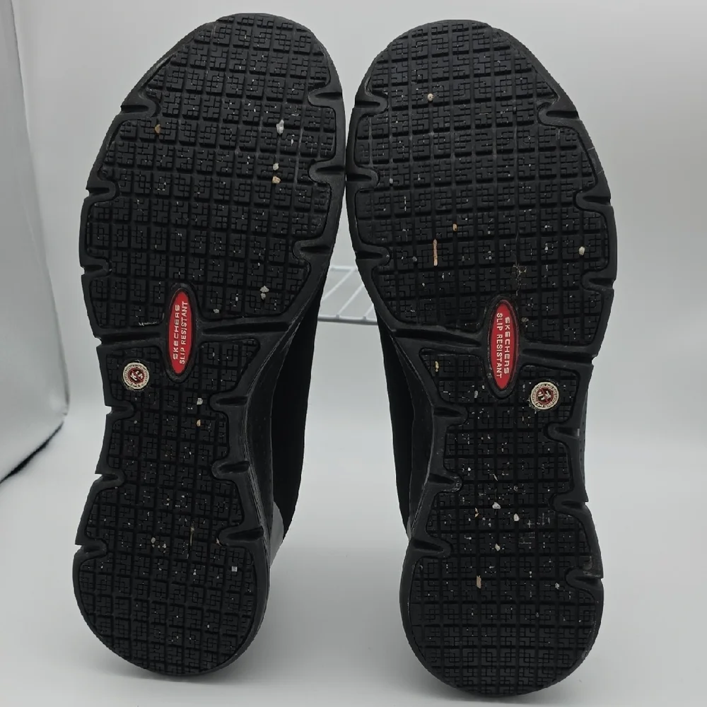 Skechers Work: Squad SR Black Shoes Women's Size 14 ASTM F2892-18